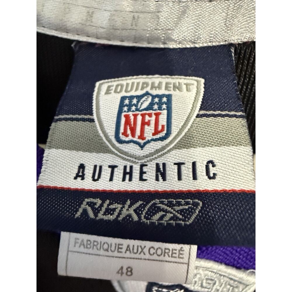 Reebok Baltimore Ravens Joe Flacco #5 Jersey Mens Large 48 Black NFL Football - Picture 7 of 11